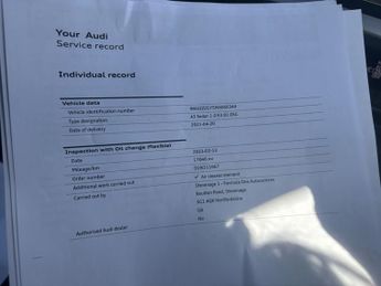 AUDI A3 1.0 TFSI 30 Sport Saloon 4dr Petrol S Tronic Euro 6 (s/s) (110 p