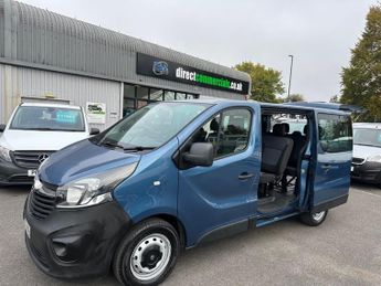 Vauxhall Vivaro 1.6 CDTi 2900 BiTurbo ecoFLEX 9 SEAT MINIBUS 5dr Diesel Manual L