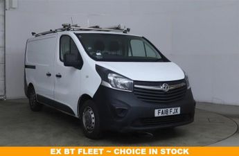 Vauxhall Vivaro 1.6 CDTi 2900 Panel Van 5dr Diesel Manual L1 H1 Euro 6 (s/s) (95