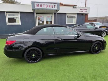 MERCEDES-BENZ E-CLASS 2.1 E220 BlueTEC AMG Line Cabriolet 2dr Diesel G-Tronic+ Euro 6 