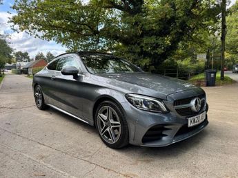 Mercedes C Class 1.5 C200 MHEV AMG Line (Premium Plus) Coupe 2dr Petrol G-Tronic+