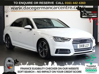 Audi A4 2.0 TFSI S line Saloon 4dr Petrol S Tronic Euro 6 (s/s) (190 ps)