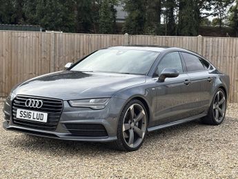 AUDI A7 3.0 TDI V6 Black Edition Sportback 5dr Diesel S Tronic quattro E