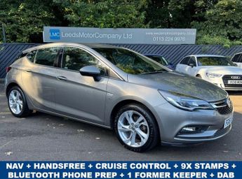 Vauxhall Astra 1.4i Turbo SRi Nav Hatchback 5dr Petrol Manual Euro 6 (150 ps)