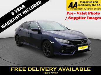 Honda Civic 1.0 VTEC Turbo SR Hatchback 5dr Petrol Manual Euro 6 (s/s) (126 
