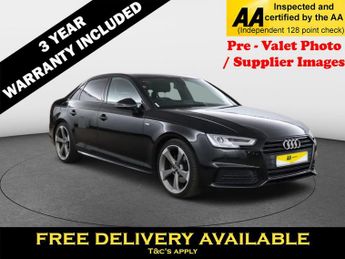 Audi A4 1.4 TFSI Black Edition Saloon 4dr Petrol Manual Euro 6 (s/s) (15