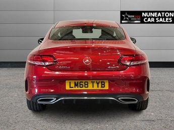 MERCEDES-BENZ C-CLASS 2.0 C220d AMG Line (Premium) Coupe 2dr Diesel G-Tronic+ 4MATIC E