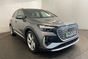AUDI Q4 E-TRON 35 S line SUV 5dr Electric Auto 55kWh (170 ps) Rear Parking Sens
