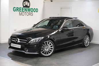 Mercedes C Class 2.1 C220d AMG Line (Premium) Saloon 4dr Diesel G-Tronic+ Euro 6 