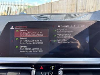 BMW 3 SERIES 2.0 320i M Sport Saloon 4dr Petrol Auto Euro 6 (s/s) (184 ps)