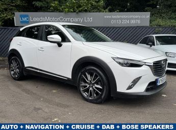 MAZDA CX-3 2.0 SKYACTIV-G Sport Nav SUV 5dr Petrol Auto Euro 6 (s/s) (121 p