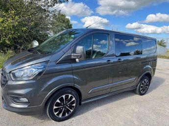 FORD TRANSIT CUSTOM 2.0 320 EcoBlue Sport Crew Van Double Cab 5dr Diesel Auto L1 H1 
