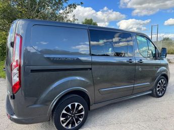 FORD TRANSIT CUSTOM 2.0 320 EcoBlue Sport Crew Van Double Cab 5dr Diesel Auto L1 H1