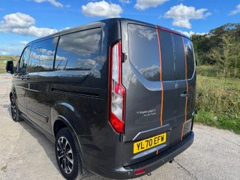 FORD TRANSIT CUSTOM 2.0 320 EcoBlue Sport Crew Van Double Cab 5dr Diesel Auto L1 H1 
