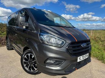 FORD TRANSIT CUSTOM 2.0 320 EcoBlue Sport Crew Van Double Cab 5dr Diesel Auto L1 H1 