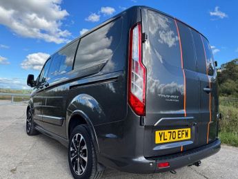 FORD TRANSIT CUSTOM 2.0 320 EcoBlue Sport Crew Van Double Cab 5dr Diesel Auto L1 H1 