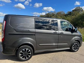 FORD TRANSIT CUSTOM 2.0 320 EcoBlue Sport Crew Van Double Cab 5dr Diesel Auto L1 H1