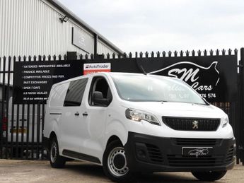 Peugeot Expert 2.0 BlueHDi 1200 Professional Premium + Long Crew Van Double Cab