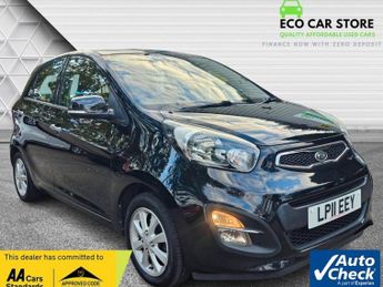 KIA PICANTO 1.25 2 Hatchback 5dr Petrol Auto Euro 5 (84 bhp)