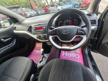 KIA PICANTO 1.25 2 Hatchback 5dr Petrol Auto Euro 5 (84 bhp)