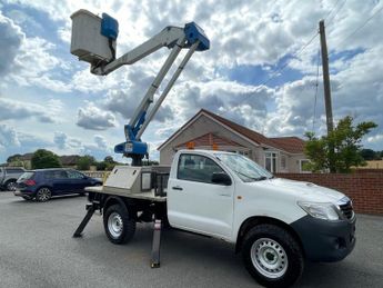 Toyota Hi Lux 2.5 ACTIVE 4X4 D-4D S/C 142 BHP CHERRY PICKER CPL A314 77K + VAT