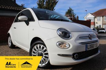 Fiat 500 1.2 Lounge Hatchback 3dr Petrol Dualogic Euro 6 (s/s) (69 bhp)
