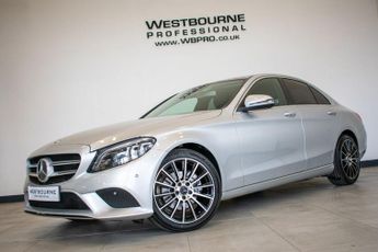 MERCEDES-BENZ C-CLASS 1.5 C200 MHEV EQ Boost Sport (Premium) Saloon 4dr Petrol G-Troni