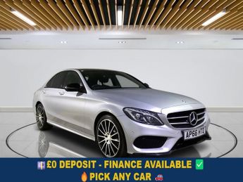 Mercedes C Class 2.1 C220d AMG Line (Premium Plus) Saloon 4dr Diesel G-Tronic+ 4M