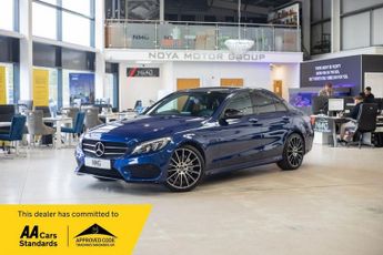 Mercedes C Class 2.0 C200 AMG Line (Premium) Saloon 4dr Petrol G-Tronic+ Euro 6 (