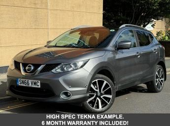 Nissan Qashqai 1.2 DIG-T Tekna SUV 5dr Petrol Manual 2WD Euro 6 (s/s) (115 ps)