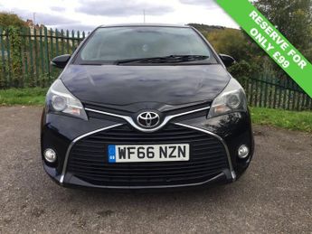 TOYOTA YARIS 1.33 Dual VVT-i Icon Hatchback 5dr Petrol Manual Euro 6 (99 ps)