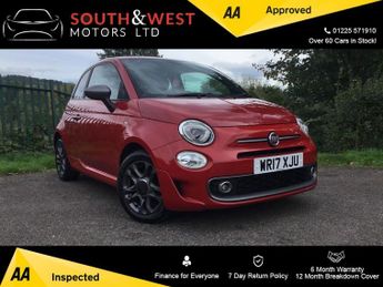 Fiat 500 1.2 S Hatchback 3dr Petrol Manual Euro 6 (s/s) (69 bhp)
