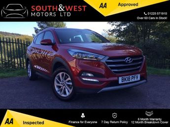 Hyundai Tucson 1.6 GDi Blue Drive SE Nav SUV 5dr Petrol Manual Euro 6 (s/s) (13