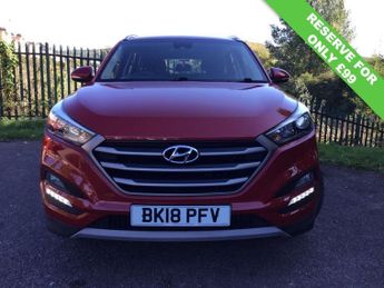 HYUNDAI TUCSON 1.6 GDi Blue Drive SE Nav SUV 5dr Petrol Manual Euro 6 (s/s) (13