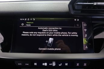 AUDI A3 1.4 TFSIe 40 S line Sportback S Tronic Euro 6 (s/s) 5dr 13kWh