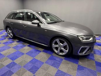 AUDI A4 AVANT 2.0 TFSI 40 S line Estate 5dr Petrol S Tronic Euro 6 (s/s) (190 