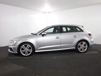 AUDI A3 2.0 TDI S line Sportback 5dr Diesel S Tronic Euro 6 (s/s) (Nav) 