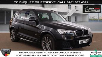 BMW X3 2.0 20d M Sport SUV 5dr Diesel Auto xDrive Euro 6 (s/s) (190 ps)
