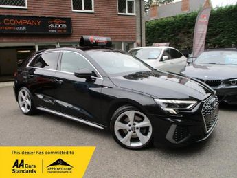 Audi A3 1.5 TFSI 35 S line Sportback 5dr Petrol S Tronic Euro 6 (s/s) (1