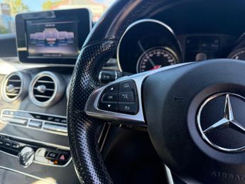 MERCEDES-BENZ C-CLASS 2.1 C220d AMG Line Saloon 4dr Diesel G-Tronic+ Euro 6-2 OWNER CA