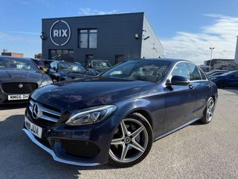 MERCEDES-BENZ C-CLASS 2.1 C220d AMG Line Saloon 4dr Diesel G-Tronic+ Euro 6-2 OWNER CA
