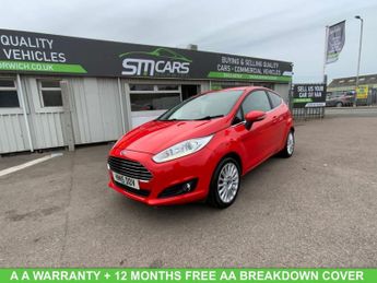 Ford Fiesta 1.6 Titanium Hatchback 3dr Petrol Powershift Euro 6 (105 ps)