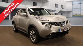 Nissan Juke 1.6 Tekna SUV 5dr Petrol XTRON Euro 6 (117 ps)