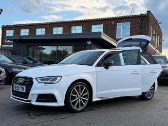 AUDI A3 1.5 TFSI CoD Black Edition Sportback 5dr Petrol S Tronic Euro 6 