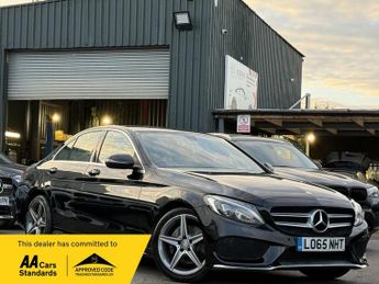 Mercedes C Class 2.1 C220d AMG Line Saloon 4dr Diesel 7G-Tronic+ Euro 6 (s/s) (17