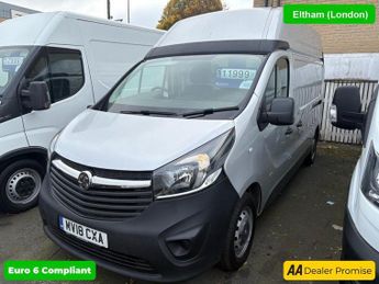Vauxhall Vivaro 1.6 CDTi 2900 BiTurbo ecoTEC Panel Van 5dr Diesel Manual L2 H2 E