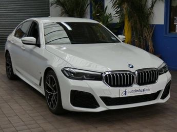 BMW 5 SERIES 2.0 520d MHT M Sport Saloon 4dr Diesel Hybrid Steptronic Euro 6 