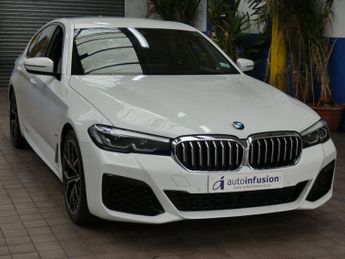 BMW 5 SERIES 2.0 520d MHT M Sport Saloon 4dr Diesel Hybrid Steptronic Euro 6 