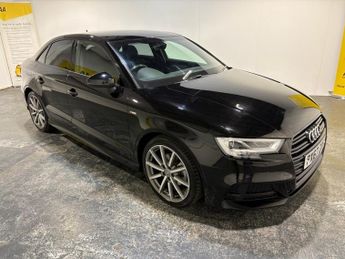 AUDI A3 1.5 TFSI CoD Black Edition Saloon 4dr Petrol S Tronic Euro 6 (s/