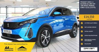 Peugeot 3008 1.5 BlueHDi Allure SUV 5dr Diesel Manual Euro 6 (s/s) (130 ps)
